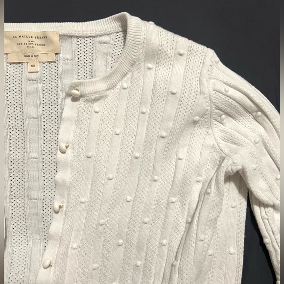 sézane philippe jumper || white - Picture 6 of 7